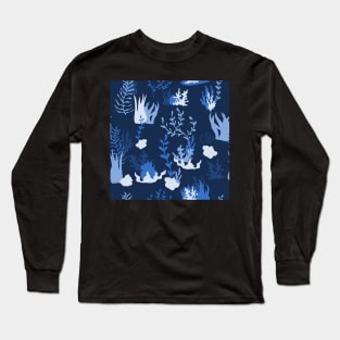 Blue Under the Sea Long Sleeve T-Shirt